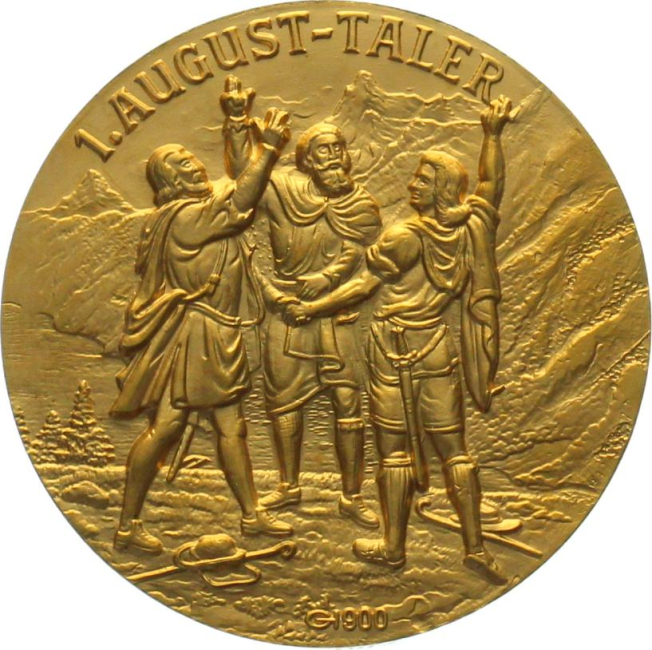 1. August-Taler 2010 - Albert Anker
